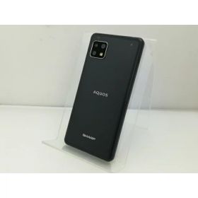 【中古】SHARP 国内版 【SIMフリー】 AQUOS sense4 ブラック 4GB 64GB SH-M15【大須】保証期間1ヶ月【ランクB】