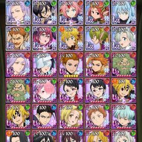 グラクロ引退垢(全体闘級1000万超え)