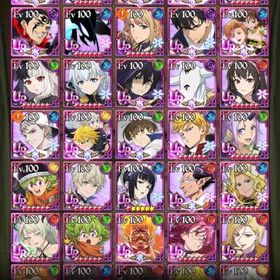 グラクロ引退垢 最新キャラ3凸以上