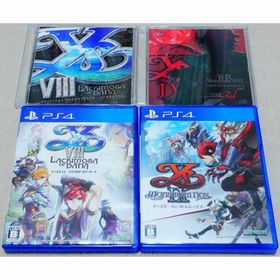 イース8＆9 PS4用ゲームソフト＋サウンドトラックセット 計４点(家庭用ゲームソフト)