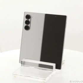 【中古】SAMSUNG(サムスン) Galaxy Z Fold6 256GB シルバーシャドウ SCG28 au SIMフリー 【349-ud】