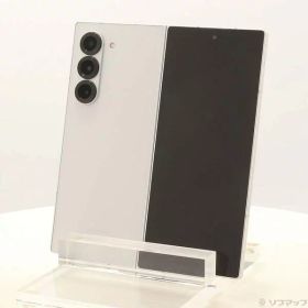 【中古】SAMSUNG(サムスン) Galaxy Z Fold6 256GB ホワイト SMF956 SIMフリー 【377-ud】