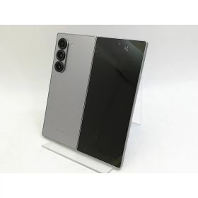 【中古】SAMSUNG au 【SIMフリー】 Galaxy Z Fold6 シルバーシャドウ 12GB 256GB SCG28【大宮東口】保証期間1ヶ月【ランクB】