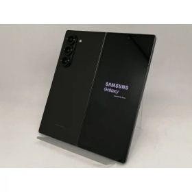 【中古】SAMSUNG 国内版 【SIMフリー】 Galaxy Z Fold6 クラフテッドブラック 12GB 256GB SM-F956QAKASJP【日本橋3】保証期間1ヶ月【ランクC】
