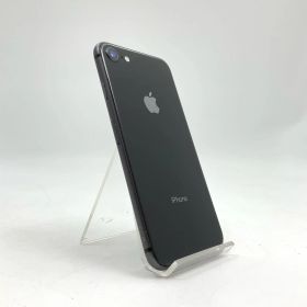 【全額返金保証】【最速発送】 iPhone 8 64GB スペースグレイ docomo SIMフリー 白ロム 動作確認済 94%