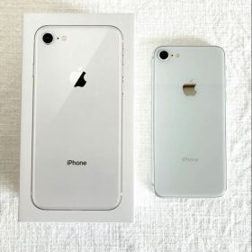 (美品)iphone8 64GB シルバー simロックなし
