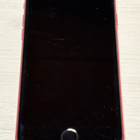iPhone 8 64GB レッド SIMフリー バッテリー83% 画面スレあり