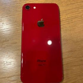 Apple iPhone8 RED 赤 64G SIMフリー バッテリー100%