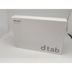 【未使用】SHARP docomo 【SIMフリー】 dtab ホワイト d-51C WH 【Snapdragon 665/4GB/64GB】【川越クレアモール】保証期間３ヶ月