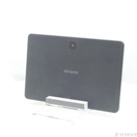 【中古】aiwa(アイワ) 〔展示品〕 aiwa tab AE10 64GB ブラック JA4-TBA1009 Wi-Fi 【269-ud】