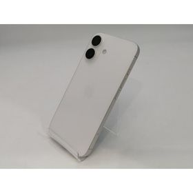 【中古】Apple 国内版 【SIMフリー】 iPhone 16 128GB ホワイト MYDR3J/A【浜松駅前】保証期間１ヶ月【ランクA】