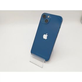 【中古】Apple docomo 【SIMフリー】 iPhone 13 512GB ブルー MLNT3J/A【アリオ倉敷】保証期間1ヶ月【ランクB】