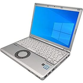 【中古】 パナソニック Lets note SZ5 (CF-SZ5PD65S) ノートパソコン Core i5 6300U 2.4GHz メモリ4GB SSD128GB DVDスーパーマルチ 12インチ Windows10 P(ノートPC)