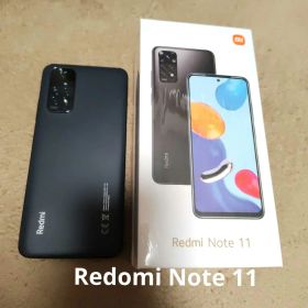 Redmi Note 11 Xiaomi グラファイトグレー 4GB/64GB