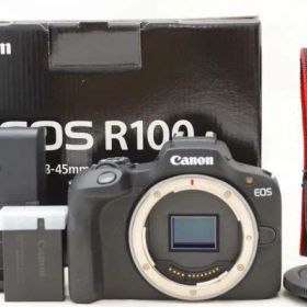 ☆良品☆ Canon キャノン EOS R100 ボディ 元箱 付属品 Shot数 僅か 2,000枚以下！ ♯24121105