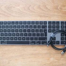 [中古動作品] Apple Magic Keyboard with Numeric Keypad UK Space Gray/テンキー付き UK配列 スペースグレイ A1843 MRMH2JB/A