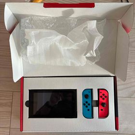 ニンテンドースイッチ(Nintendo Switch)のNintendo Switch JOY-CON(L) ネオンブルー/(R) ネオ(家庭用ゲーム機本体)