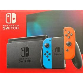 Nintendo Switch Joy－Con（L）ネオンブルー／（R）ネオンレッド（HADSKABAH）（バッテリー拡張モデル）／本体(家庭用ゲーム機本体)