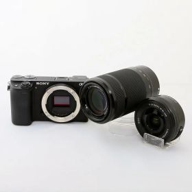 【中古】(ソニー) SONY α6400( ILCE-6400Y B) ダブルズームキットブラック