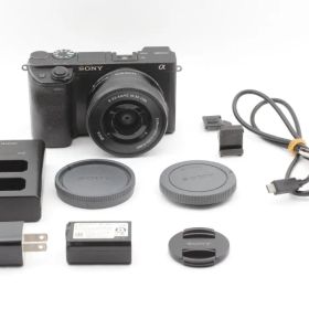 SONY α6400 ブラック デジタルカメラ 16-50mm レンズキット