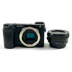 ソニー SONY α6400 パワーズームレンズキット ILCE-6400L ブラック デジタル ミラーレス 一眼カメラ 【中古】
