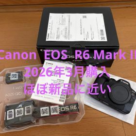 Canon EOS R6 Mark II 本体と付属品