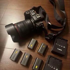 Canon EOS R6 + RF24-105 F4 レンズ バッテリー5個