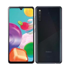 Galaxy A41 SCV48[64GB] UQモバイル ブラック【安心保証】