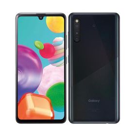 Galaxy A41 SCV48[64GB] au ブラック【安心保証】