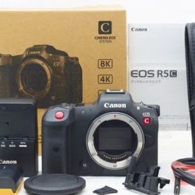 ☆極上美品☆ Canon キャノン EOS R5C ボディ 元箱 付属品 Shot数 6,000枚以下！ ♯25121802