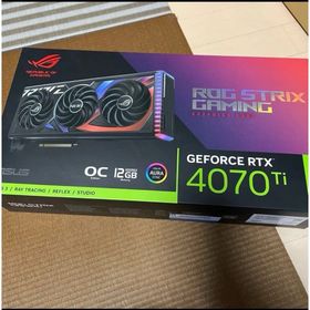 asus ROG RTX4070ti グラフィックボード 美品(PCパーツ)