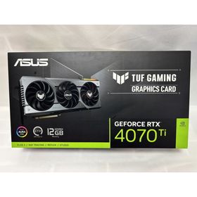 【美品】ASUS RTX 4070 Ti 12GB TUF Gaming GPU(PCパーツ)