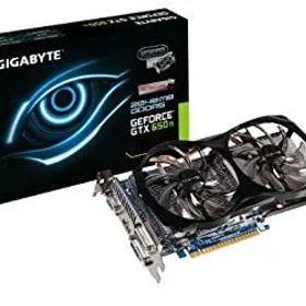 【中古】GIGABYTE グラフィックボード NVIDIA GeForce GTX650Ti 2GB PCI-E WINDFORCE2X GV-N65TOC-2GI