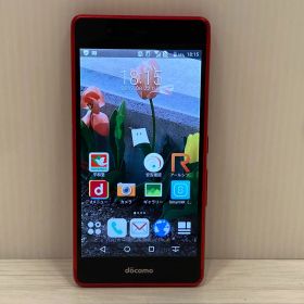 【長塩】docomo arrows F-05J レッド スマートフォン 動作確認済み【36SK】D06