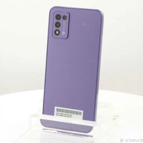 【中古】ワイモバイル Libero 5G III 64GB パープル ZESBY1 Y!mobile SIMフリー 【377-ud】