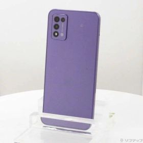 【中古】ワイモバイル Libero 5G III 64GB パープル ZESBY1 Y!mobile SIMフリー 【295-ud】
