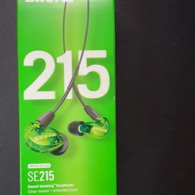 SHURE SE215SPE-GN-A イヤホン グリーン 限定 美品
