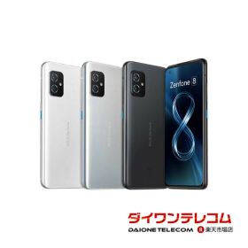【未使用品〜中古品】ASUS Zenfone 8 ZS590KS 128GB(RAM8GB)/256GB(RAM8GB/16GB) SIMフリー 本体 最大1年間保証 SIMロック解除済【スマホとタブレット販売のダイワン】