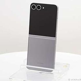 Galaxy Z Flip6 256GB シルバーシャドウ SM-F741QZSESJP SIMフリー ［6.7インチ/3.4インチ有機EL／Snapdragon 8 Gen 3 Mobile Pla