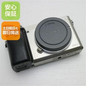 ソニー(SONY)の美品α6000 ILCE-6000 ボディ シルバー M000(ミラーレス一眼)