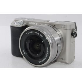 【オススメ】ソニー ミラーレス一眼 α6000 パワーズームレンズキット E PZ 16-50mm F3.5-5.6 OSS シルバー ILCE-6000L S(ミラーレス一眼)