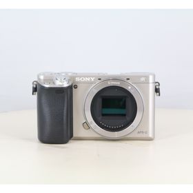 ソニー(SONY)の【中古】(ソニー) SONY α6000 (ILCE-6000) ボディ シルバー(コンパクトデジタルカメラ)