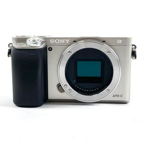 ソニー α6000 ボディ ILCE-6000 S シルバー 中古(ミラーレス一眼)