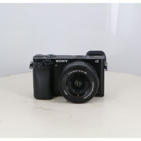 ソニー(SONY)の【中古】(ソニー) SONY α6000 [ILCE-6000] パワーズームレンズキット ブラック(コンパクトデジタルカメラ)