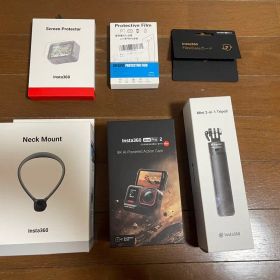 Insta360 Ace Pro 2 デュアルバッテリー、三脚、その他一式