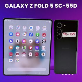 ギャラクシー(Galaxy)のSamsung Galaxy Z Fold5 SC-55D ブラック 判定〇 (スマートフォン本体)
