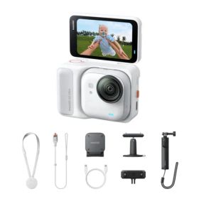 Insta360 Insta360 GO ULTRA アークティックホワイト 4Kアクションカメラ クリエイターバンドル CINSABEA-GOUltra05 国内正規品