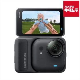 【新品】Insta360 GO Ultra クリエイターバンドル ミッドナイトブラック（CINSABEA-GOULTRA06） ビデオカメラ 4K 小型 高画質 ウェアラブル
