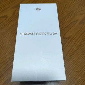 新品未使用品 HUAWEI nova lite 3+ オーロラブルー