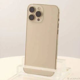 ソフマップ 〔中古品〕 iPhone13 Pro Max 128GB ゴールド MLJ63J／A SIMフリー【344】